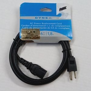 Dynex 6 feet Ac replacement cord